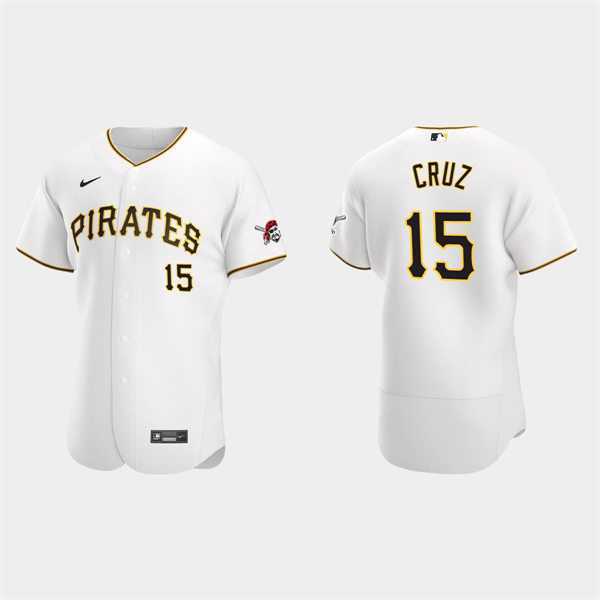 Mens Pittsburgh Pirates #15 Oneil Cruz Nike White Home FlexBase Player Jersey Dzhi,We sell and wholesale Mens Pittsburgh Pirates #15 Oneil Cruz Nike White Home FlexBase Player Jersey Dzhi on line form chian!